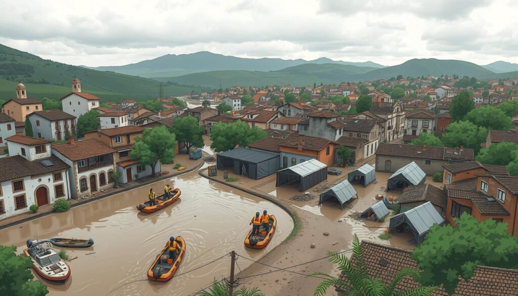 Flood Recovery in Spain