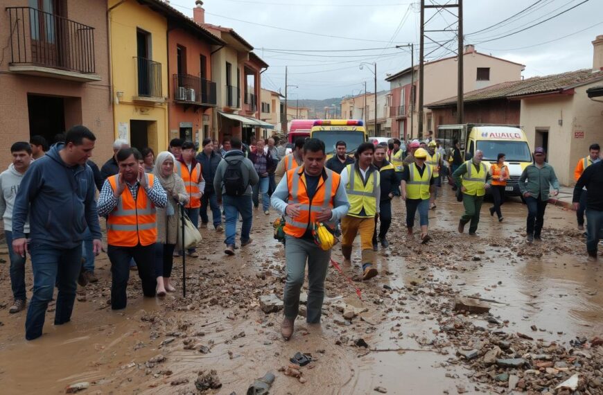 Spain King Flood Site Backlash