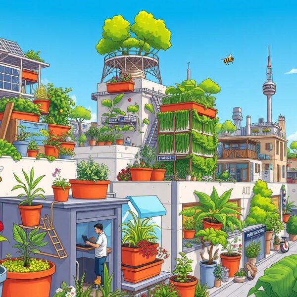 sustainable urban farming techniques