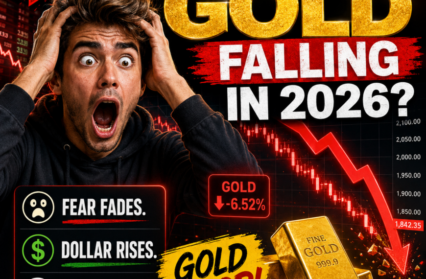 Oh Gold is falling in 2026 for one simple reason