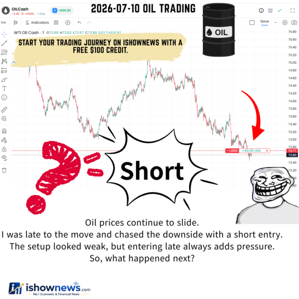Oil Keeps Falling: Why Crude Prices Are Sliding and Why Chasing the Move Can Be Dangerous